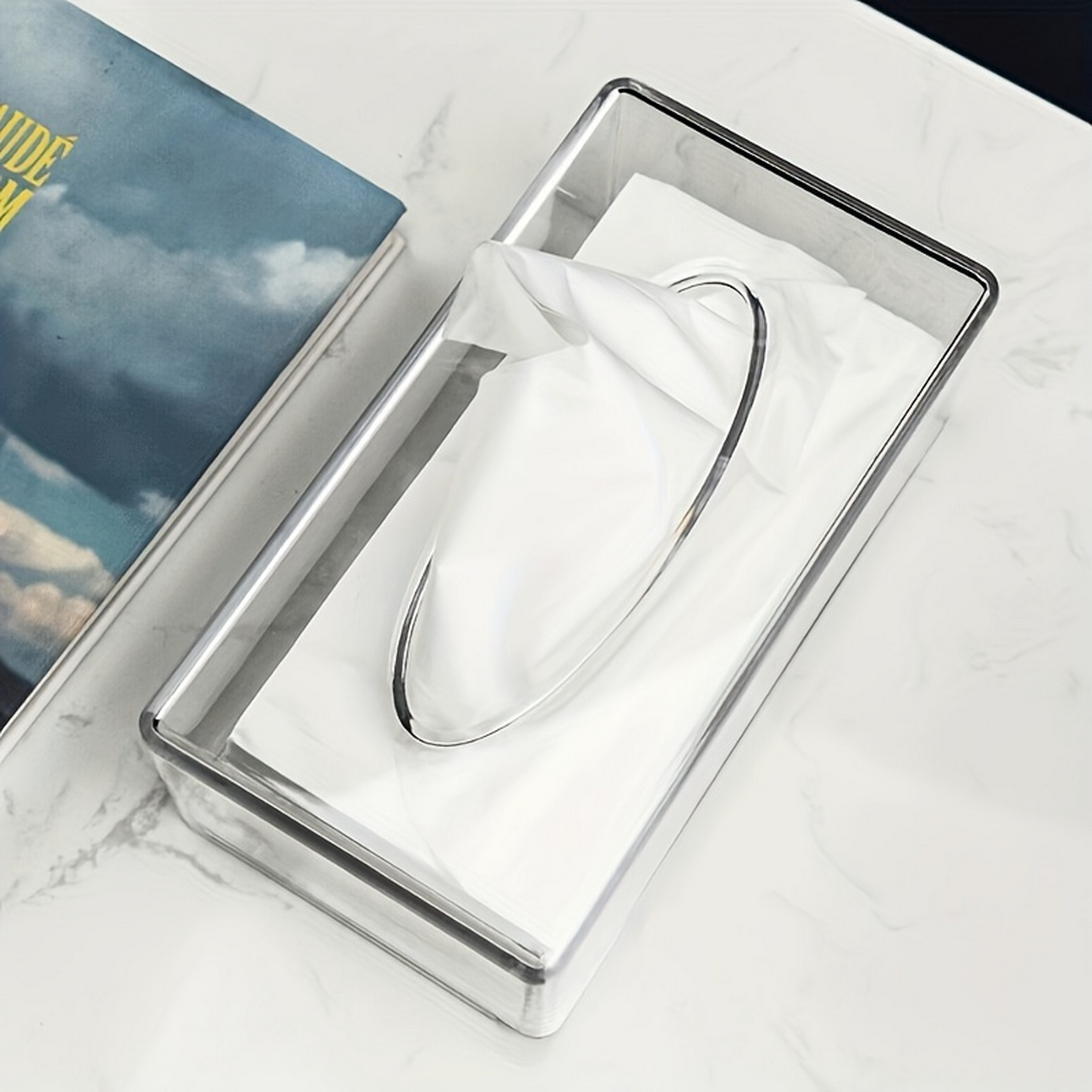 Square Clear Tissue Box Holder - Agar Tissue Culture review and price
