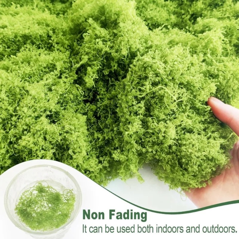 Artificial Green Moss Fake Mos - Sphagnum Moss Dry review and price